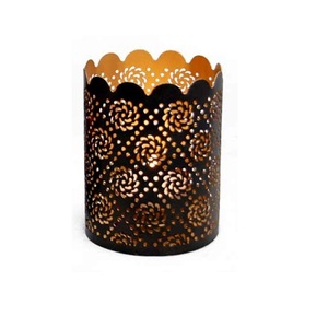เชิงเทียนโลหะสำหรับชงชาแบบย้อนยุคสำหรับตกแต่งบ้าน - Product Image 5