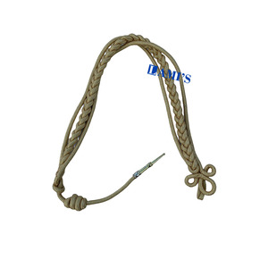 Fabricants de vente en gros Aiguillette de cérémonie en mylar avec deux embouts cordons Aiguillette d'uniforme - Product Image 1