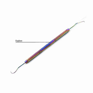 เครื่องมือทำความสะอาดฟันสแตนเลสสองปลายสำหรับใช้ในงานทันตกรรม - Product Image 5