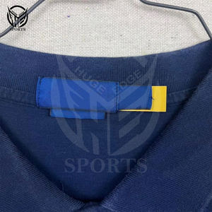 เสื้อโปโลแขนสั้นผ้าโพลีเอสเตอร์ผ้าสแปนเด็กซ์แห้งออกแบบได้ตามต้องการปักแบบกำหนดเอง - Product Image 4