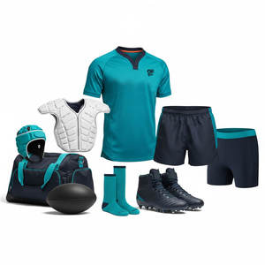 Uniforme de Rugby de Calidad de Exportación para Deportes de Equipo, para Jóvenes y Entrenamiento de Clubes, con Tela Resistente y Cómoda - Product Image 1