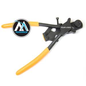 Pince à cintrer les anneaux en acier inoxydable, votre logo, fil plat, outil de façonnage en arc pour la fabrication de bijoux, bijoutiers, état neuf - Product Image 1