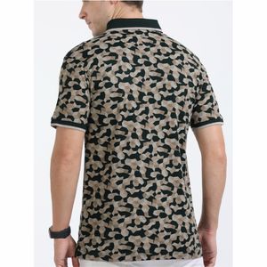 เสื้อโปโลผู้ชายแบบลำลองคุณภาพสูงระบายอากาศได้ดีเสื้อผ้ากอล์ฟพิมพ์ลายโลโก้ออกแบบได้ตามต้องการ - Product Image 2