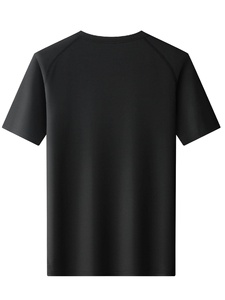 Men's Slim Fit Compression <b>T</b>-<b>Shirts</b> with O <b>Neck</b> Custom Sample 2025 <b>Low</b> MOQ Order Full Sleeves Raglan Design - Product Image 4