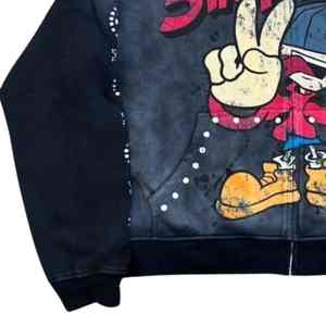 Sudadera con capucha para hombre DTF estampado 100% algodón personalizado jersey de gran tamaño sudadera de lana a granel al por mayor moda streetwear compradores - Product Image 6