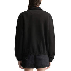 Conjunto de Sudadera de Manga Larga con Cuello Alto y Media Cremallera para Mujer, Personalizado, Sin Capucha, Suave, Sublimado - Product Image 3