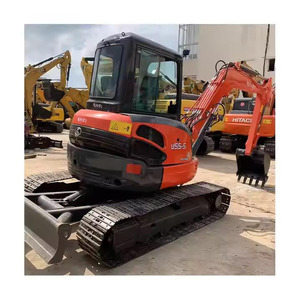 รถขุดขนาดเล็ก Kubota U55 มือสอง ราคาถูก จัดส่งรวดเร็ว รถขุดมือสอง Kubota U55 ขนาด 5 ตัน ขาย - Product Image 1