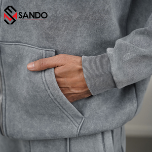 Sudadera con capucha Unisex de alta calidad, sudadera de algodón ligera, 3D personalizado para estampado de hojaldre, Sudadera con capucha de peso pesado de gran tamaño, pantalla - Product Image 2