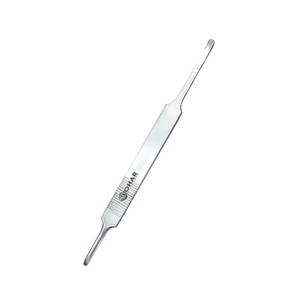 Elevador de periostio quirúrgico de alta calidad, 16cm de longitud, 8mm de ancho, instrumento Pennybacker afilado curvo, acero inoxidable de confianza - Product Image 5