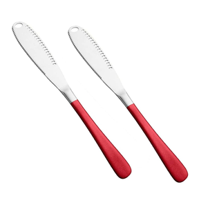 Couteau à beurre couverts royaux ensemble de petit-déjeuner couteau à beurre en laiton couteaux en laiton de qualité supérieure vente chaude - Product Image 4