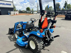 Mini tracteur polyvalent 23HP 4WD LS avec moteur EPA Chargeur frontal et pelle arrière Tondeuse à gazon agricole d'occasion à bas prix - Product Image 4