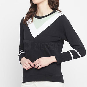 Nouveaux vêtements de mode à la mode femmes vêtements sweat-shirt impression personnalisée à manches longues femmes sweat - Product Image 2