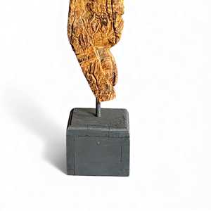 Soporte de Madera Vintage Indio, Tallado a Mano, Decoración Arquitectónica de Pared, Estilo Rústico Antiguo para Interiores del Hogar, Combinación Variada, 1 Contenedor - Product Image 2