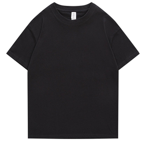 Camisetas de calidad superior Camisetas de cuello redondo para hombres 100% Material de algodón Hombro caído Hombres Camisetas de cuello redondo - Product Image 2