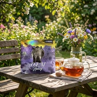 Boîte en papier personnalisée pour le miel Rhino Herbal Wellness, emballage en carton de qualité supérieure avec 15 paquets de miel, étiquette privée disponible
