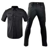 Ensemble d'uniformes de travail pour les travailleurs de la construction et les pompiers Costumes de vêtements de travail élégants