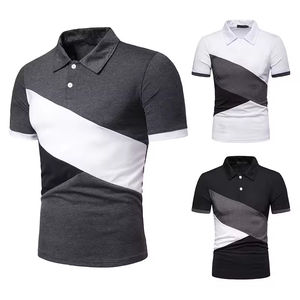 2025 gros Logo personnalisé grande taille hommes Polo Style européen été mode respirant coton T-Shirt sur ZOHAN CRÉATIONS - Product Image 1