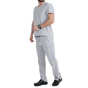 Uniformes Médicos de Hospital al por Mayor 2026, Conjuntos de Uniformes de Enfermería de Spandex para Hombre, Uniformes Médicos para Hombre - Product Image 2