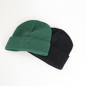 หมวกไหมพรมถักแบบไม่มีปีก สไตล์ฮิปฮอป สตรีทแวร์ สำหรับฤดูหนาว  แบบยูนิเซ็กซ์  รับผลิตตามสั่ง  ลายตัวอักษร  แบบสกัลแคป  แบบบีนนี่ - Product Image 3