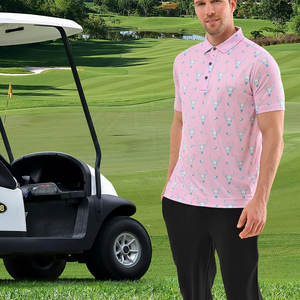 Mode OEM de haute qualité pour hommes, demi-manches pour polos, dernière conception, vêtements tricotés en gros fabriqués en usine à motif solide - Product Image 3