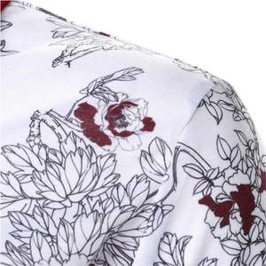 Chemises décontractées pour hommes de haute qualité, en coton respirant, coupe ajustée personnalisée, écologiques, brodées, vente en gros - Product Image 6