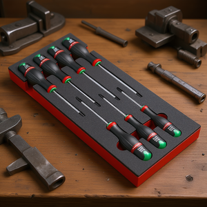 Juego de Destornilladores Facom 7 Protwist Resistorx, Módulo de 10 a 40 Pulgadas, en Bandeja de Espuma - Product Image 3