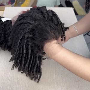 Peluca rizada Pixie china de alta calidad 100% con cabello Remy de encaje transparente, cabello brasileño virgen de VietnamFactory, el mejor proveedor - Product Image 5