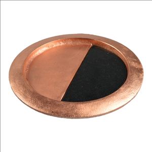 Plateau de service entièrement gravé, accessoires de cuisine de forme ronde, articles de Table, prix de gros pour la conception de Restaurant de mariage à domicile - Product Image 4