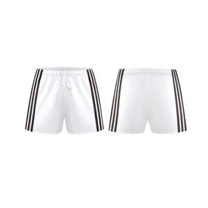 Pantalones cortos de rugby con estampado de sublimación ligera, tela transpirable de secado rápido, cintura elástica, diseño personalizable para un máximo - Product Image 3