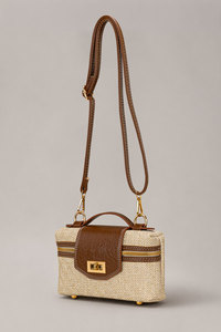 Custom Logo Women's Woven Canvas <b>Vanity</b> <b>Case</b> Bag OEM Zipper Waterproof Top Handle Casual Tote ODM Private Label Manufacturer - Product Image 6