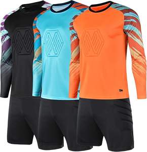 Ensemble maillot et short de gardien de but de football pour garçons, tenue de gardien de but à manches longues pour enfants et jeunes - Product Image 6