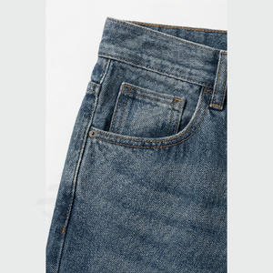 Pantalones Vaqueros de Mezclilla, Nuevo Estilo Holgado Informal, Tendencia Actual, Pantalones Anchos Desgastados para Hombre, Servicio OEM, Venta al por Mayor - Product Image 5