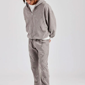 Nuevo 2025 diseño Premium sudaderas con capucha para hombres transpirable personalizado básico Rhinestone sudaderas con capucha hombres para la venta - Product Image 5