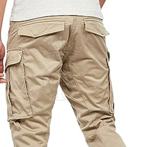 กางเกงคาร์โก้สำหรับผู้ชายกางเกงผู้ชายกันน้ำหลายกระเป๋านุ่ม - Product Image 6