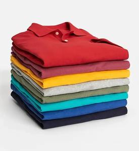 Alta calidad bordado impreso 220g personalizable Color sólido Golf algodón poliéster mezcla en blanco hombres Polo camiseta OEM - Product Image 6