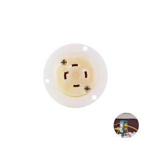 Taiwan NEMA L16-30 J-532 30A 480V AC Prise à bride de haute qualité adaptée aux unités d'assemblage - Product Image 1