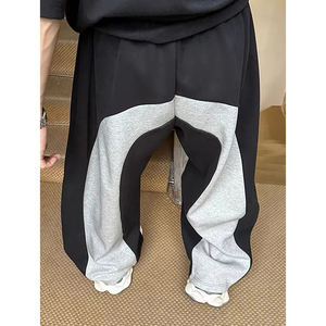 Top Trendy Product Best Quality OEM ODM Service Unisex Oversized Sweat Pants, Comfortable Baggy Fit Fleece Joggers - Product Image 4