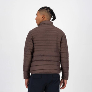 Veste polaire d'hiver de haute qualité pour hommes, coupe-vent épais, ourlet élastique, manchette à col montant, motif de lettres personnalisé, conception High Street - Product Image 4