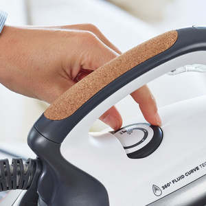 POLTI VN18.40 2200W Centre de repassage portable, fer à repasser électrique à sec 1000W, semelles en acier inoxydable, alimentation manuelle pour usage domestique - Product Image 3