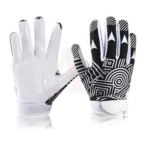 Gants professionnels de qualité supérieure sur mesure à bas prix Sports de plein air Gants de football américain - Product Image 1