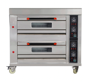 Bán Buôn 1 Boong 3 Khay Thương Mại Bánh Pizza & Bánh Lò Nóng Mới Điện Công Nghiệp Lò Gas Với 380V Cho Lúa Mì Và Ngô Nướng - Product Image 4