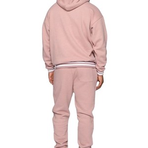 Venta al por mayor precio barato Unisex conjunto hombres y mujeres Unisex gimnasio deportes personalizado chándal algodón polar Jogging Outsuit Sweatsuit - Product Image 4