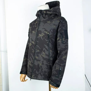 Chaqueta de Caza Táctica Multibolsillos, Impermeable, de Camuflaje, con Cuello Alto y Logotipo Frontal, para Caza Profesional con Arco - Product Image 3