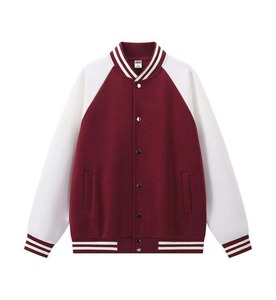 เสื้อแจ็กเก็ตมีกระดุมทรงสลิมฟิต320gsm สำหรับผู้ชายใส่ได้ทั้งชายและหญิงเสื้อแจ็กเก็ตมีกระดุมปิดและดีไซน์งานกันลมสำหรับฤดูใบไม้ร่วง - Product Image 3