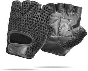 Gants de fitness en polyester personnalisés, extensibles, à prix abordable, gants de fitness à demi-doigts - Product Image 2
