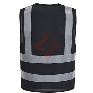 Chaleco de Seguridad Impermeable de Alta Visibilidad ANSI Clase 1 para Automóvil y Bicicleta, Lavable, con Logotipo Personalizado, para Uso en Carretera, Suministro al por Mayor - Product Image 4