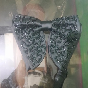 Elegant Beaded Satin <b>Bow</b> Handmade Decorative Accessory for Garments Gifts Home Decor Classic <b>Bow</b> with Decorative Gift Packaging - Product Image 6