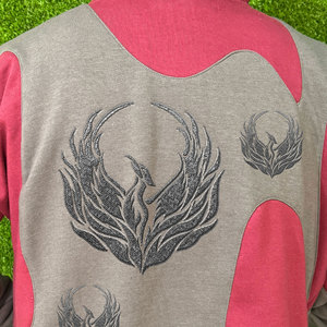 Sweat à capuche zippé en molleton 100 % coton personnalisé, coupe régulière, imprimé 3D en relief, surdimensionné, pour homme, avec poche unie, service OEM - Product Image 4