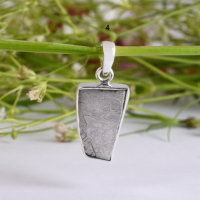 Charmes en pierre de météorite naturelle, argent sterling 925, bijoux chrétiens faits à la main, cadeau pour elle, vente en gros