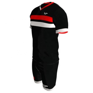 Meilleur uniforme de football d'été en polyester 100% respirant, léger, imprimé sur mesure, antibactérien et à séchage rapide, vente en gros de qualité supérieure - Product Image 3